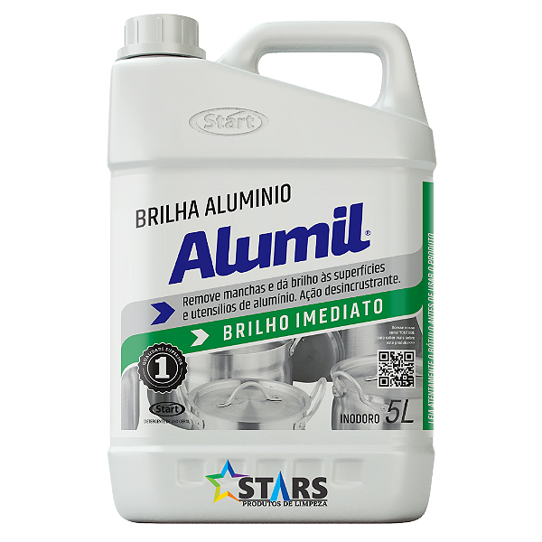 Limpa Aluminio Alumil Plus 5L Verde Inodoro - Start