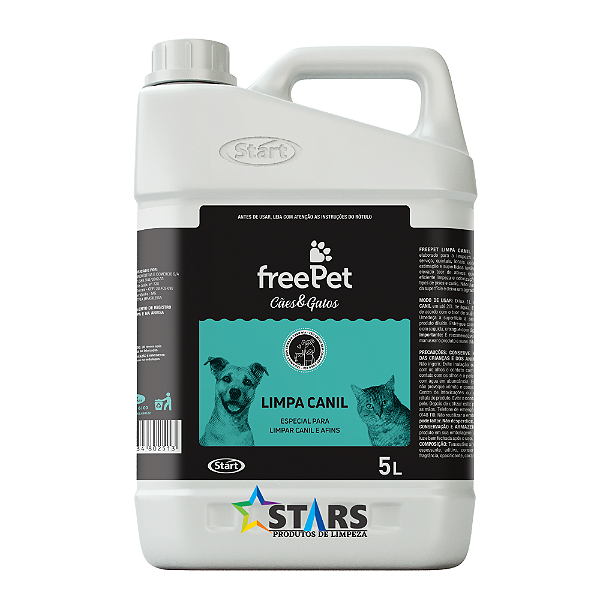 Free Pet Limpa Canil 5L - Start