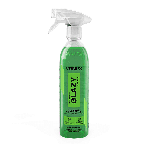 Limpa Vidros Automotivo GLAZY ANTI-FOG 500ML - Vonixx