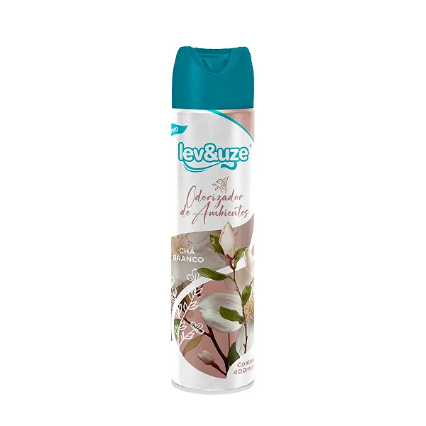 Odorizador De Ambientes Chá branco 400ml - Lev&Uze
