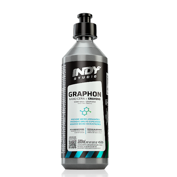 Cera automotiva Graphon Cera Cremosa Grafeno 500ml - Indy Studio