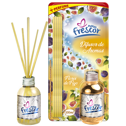 Difusor de Aromas 100ml Flores de Figo - Novo Frescor
