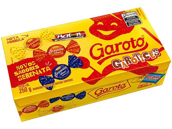 Caixa de Bombom Garotices Sortidos - Garoto
