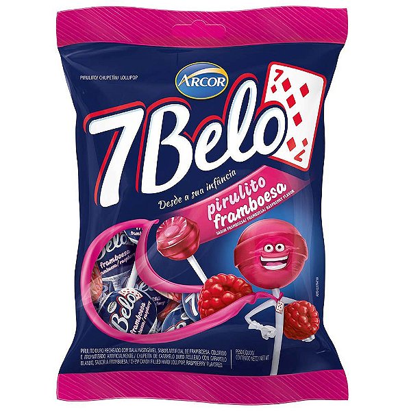 Pirulito Framboesa 500G