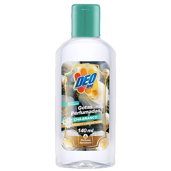 Essência Gotas Perfumadas 140ml Cha Branco  - Deoline