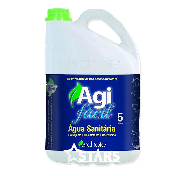 Água Sanitária 5L agifacil - Archote