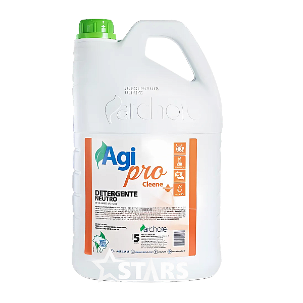 Detergente Neutro 5L agipro cleene - Archote