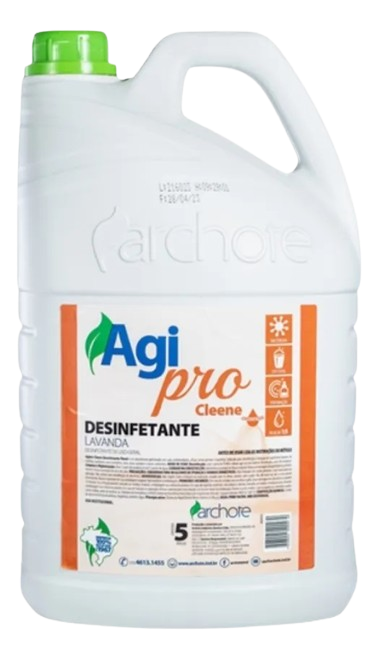 Desinfetante AgiPro Cleene Lavanda 5 Litros - Archote