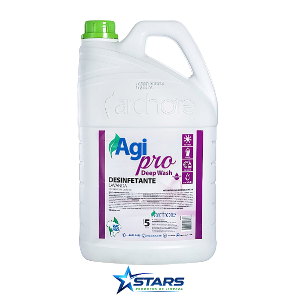 Desinfetante AgiPro Cleene Lavanda 5 Litros - Archote