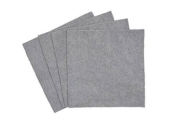 Pano microfibra na caixa 20 pecas 20 x 20 cinza - Powermaid