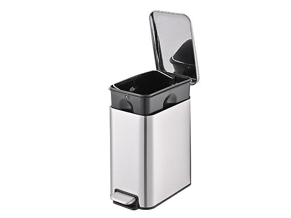 Lixeira Linea 5L Aço Inox - Powermaid