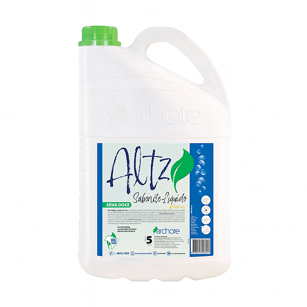 sabonete liquido perolizado erva doce 5l archote