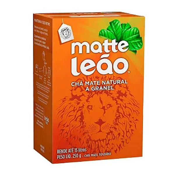 Chá Mate Tostado Matte Natural 250g - Leão