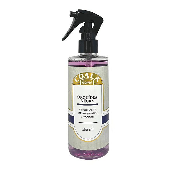 Odorizante de ambientes e tecidos 260ml orquidea negra - coala