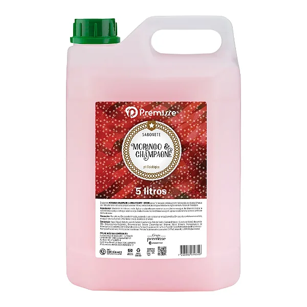 Sabonete Liq 5L Morango e Champagne - Premisse