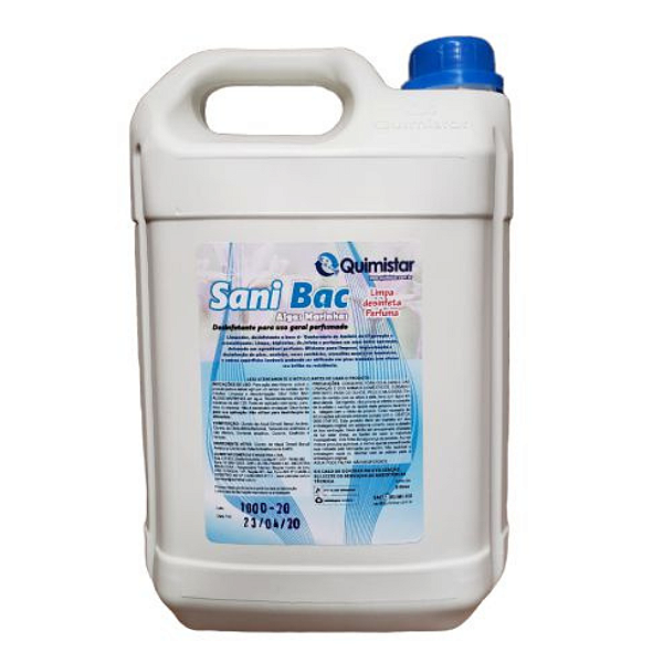 Desinfetante Sanibac 5L Algas Marinhas concentrado ate 1/20 - Quimistar
