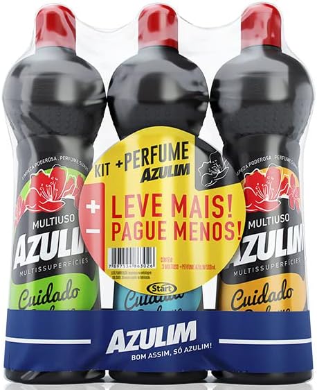 KIT MULTIUSO AZULIM MAIS PERFUME 3X500ML
