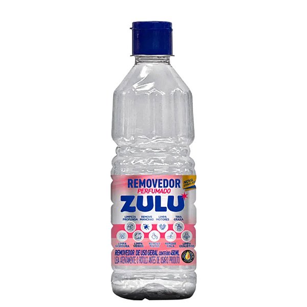 Removedor zulu perfumado 450ml