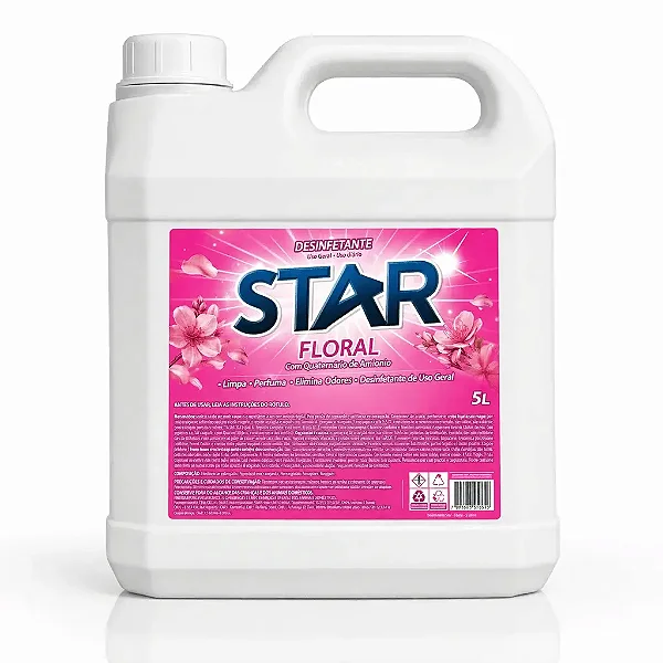 Desinfetante Floral 5 Litros - Star