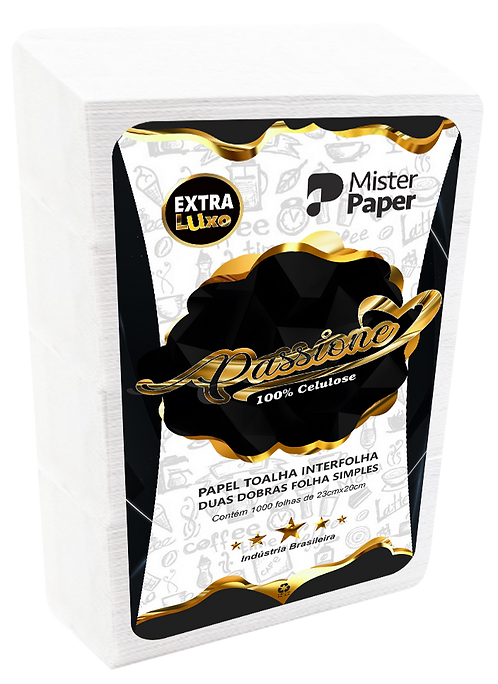 Papel Interf PCT 23x20x1000 Folhas Celulos 20Gr Ref079 - Passione