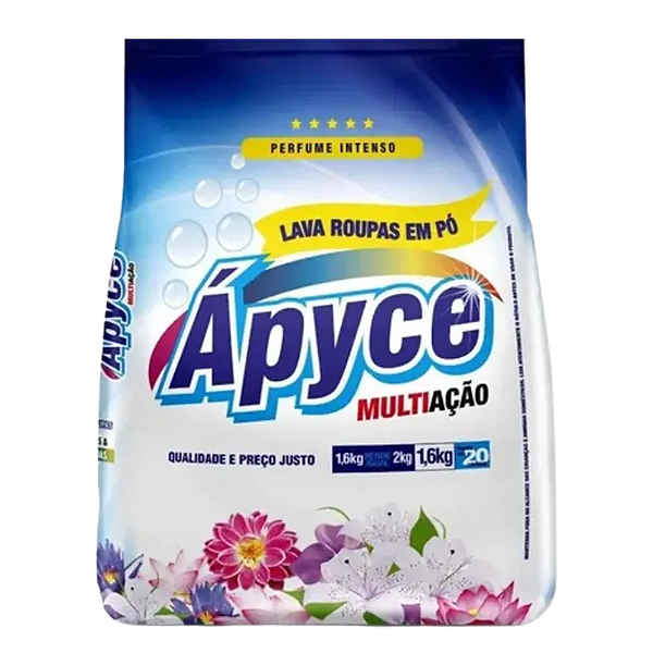Lava Roupas Multiacao 1,6kg - Apyce