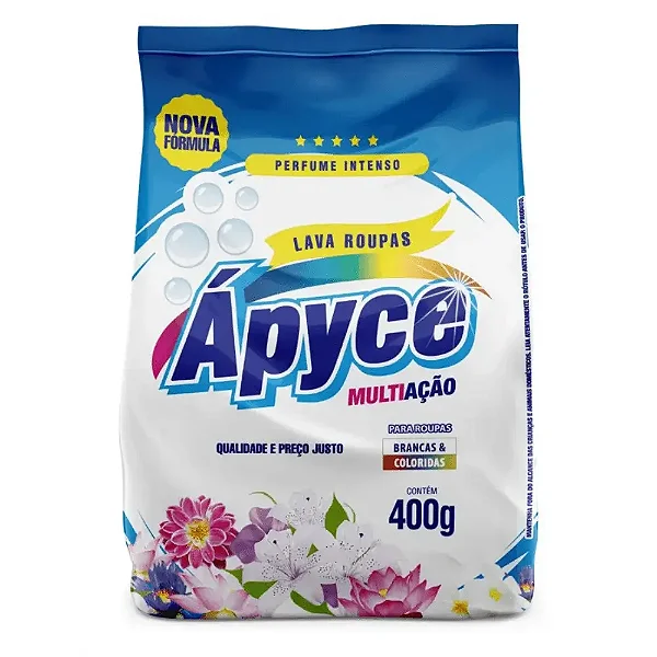 Lava Roupas Multiacao 400g - Apyce