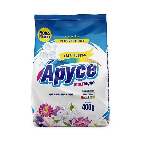 Lava roupas apyce multiacao 400gr