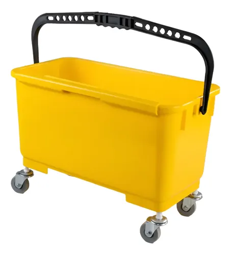 Balde Superpro 24 Litros Rodas Limpeza Pintura Uso Geral