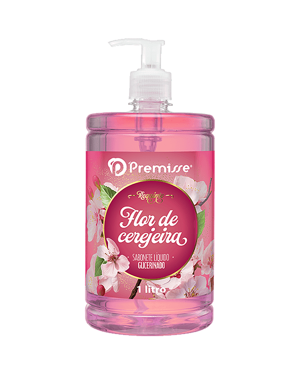 Sabonete Liquido 1 Litro Flor de Cerejeira - Premisse