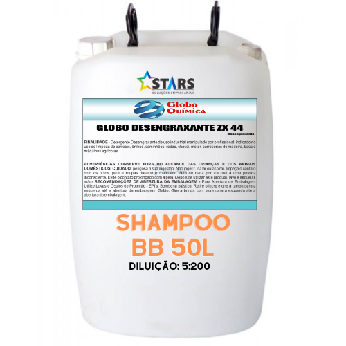 Shampoo Lava Car 50L Dil 5:200 BB - Globo Química