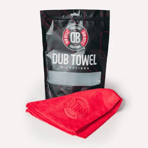 Toalha de Microfibra DB Towel Vermelha 40 x 60 cm 400 GSM - Dub Boyz