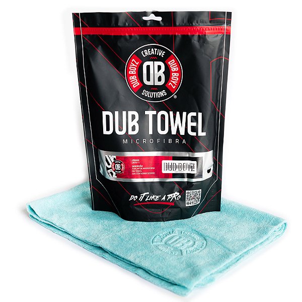 Toalha de Microfibra DB Towel Azul 40 x 60 cm 400 GSM - Dub Boyz