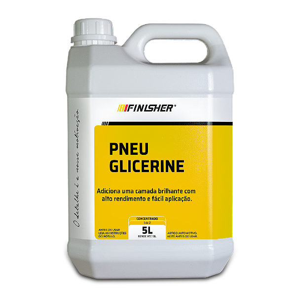 Pretinho e Revitalizador de Pneus Glicerine 5 L - Finisher