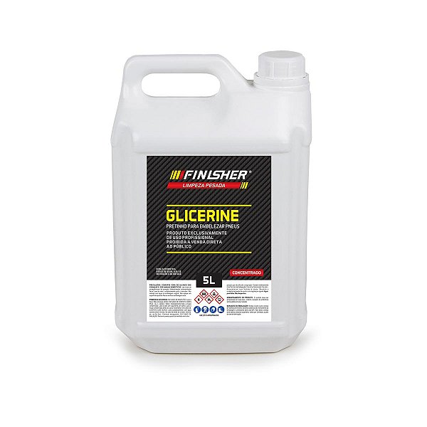 Pretinho e Revitalizador de Pneus Glicerine 5 L - Finisher