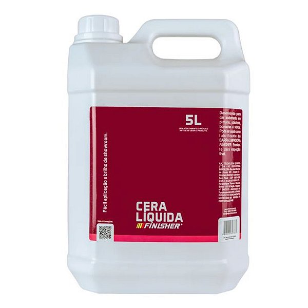 Cera Líquida Automotiva 5 L - Finisher