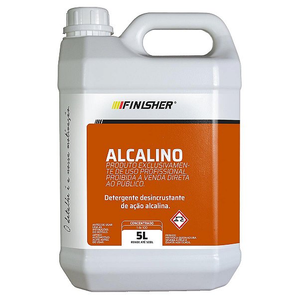 Detergente Desincrustante Alcalino 5 L - Finisher