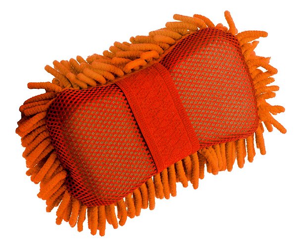 Esponja Chenille Automotiva 2 em 1 23x12cm Panos Cod-037-JS