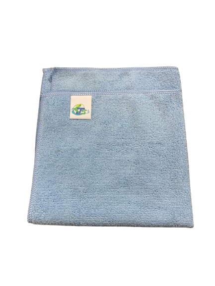 Pano Microfibra 40x40cm Azul 190 GSM Cod-239 - JS