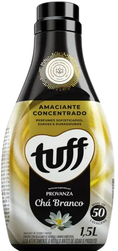 Amaciante Concentrado 1 L Chá Branco - Tuff 1,5 L Provanza