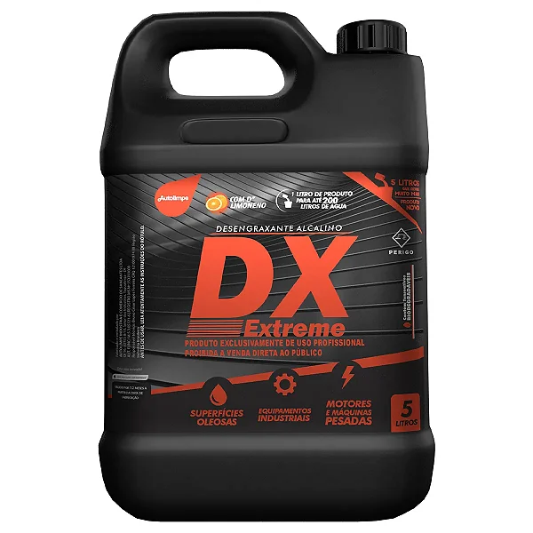 Desengraxante Alcalino DX Extreme 1:200 5L Autolimpe