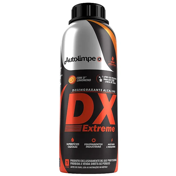 Desengraxante Alcalino DX Extreme 1:200 1L Autolimpe