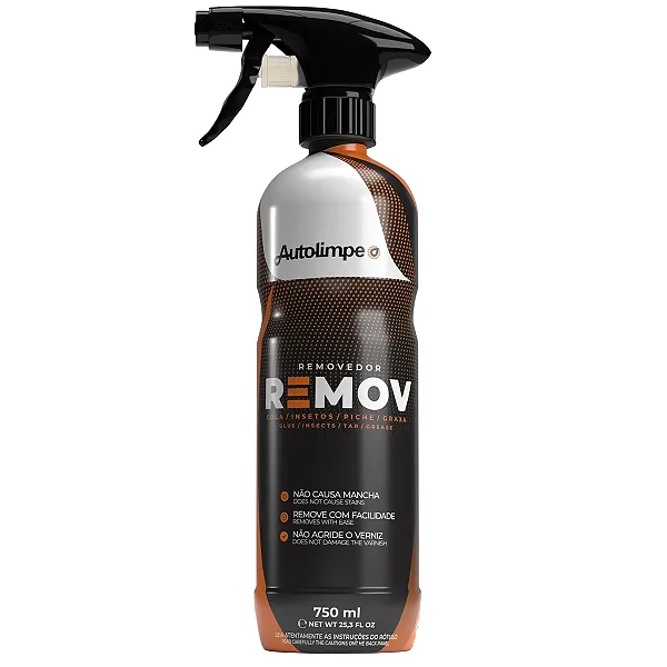 Removedor de Cola Insetos Piche e Graxa Remov 750ml Autolimpe