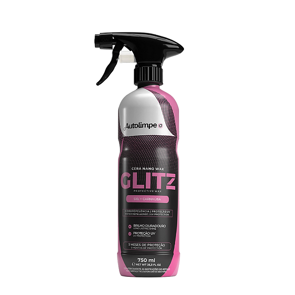 Cera Nano Wax Glitz 750ml Autolimpe
