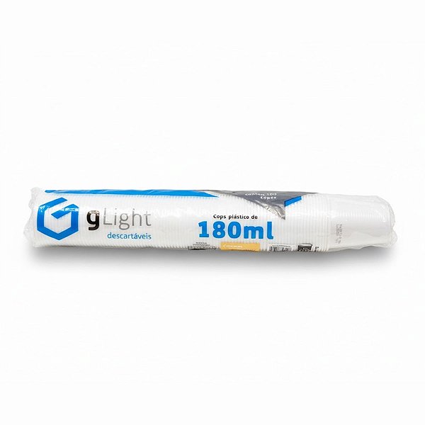 Copo Descartavel 180ml Transparente c/100 - Gligth