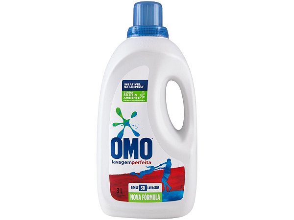 Lava-Roupas Líquido OMO Lavagem Perfeita 3L