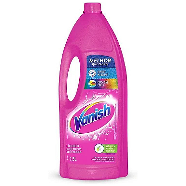 Alvejante Sem Cloro 1,5L Tira Mancha - Vanish