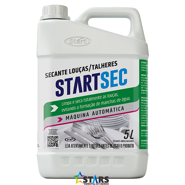 Secante Abrilhantador 5L Maquina Lava Louça - Startsec