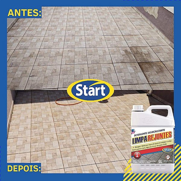 Detergente Desincrustante 5L Limpa Rejuntes - Start