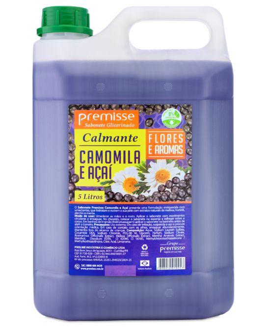 Sabonete Liq 5L Acai e Camomila - Premisse