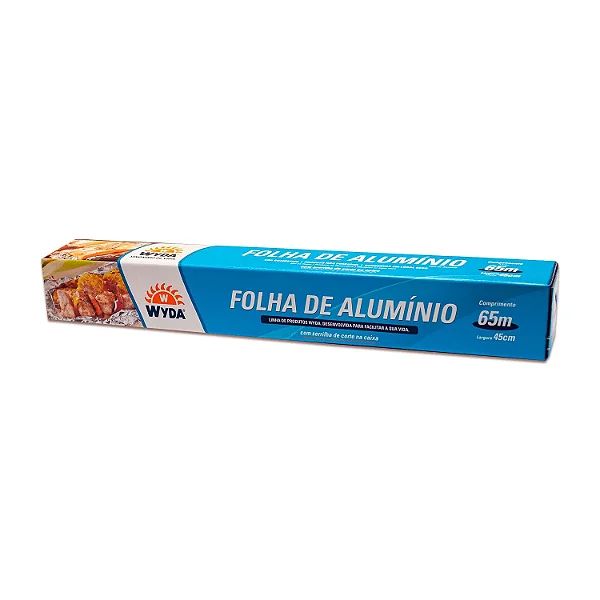 Folha Alumínio 45x65mt - Wyda